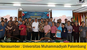 Narasumber Webometrics World Class University Universitas Muhammadiyah Palembang