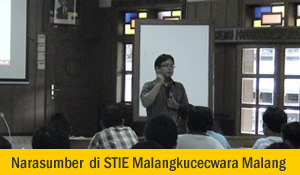 Narasumber Seminar Bisnis Malang
